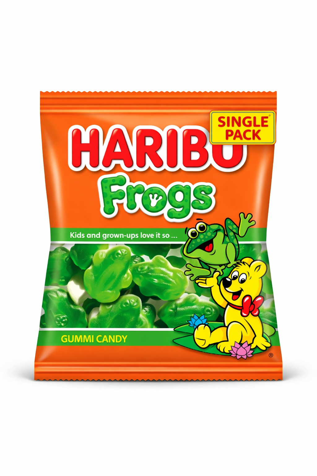 Haribo Frogs Gummy Candy, 5oz