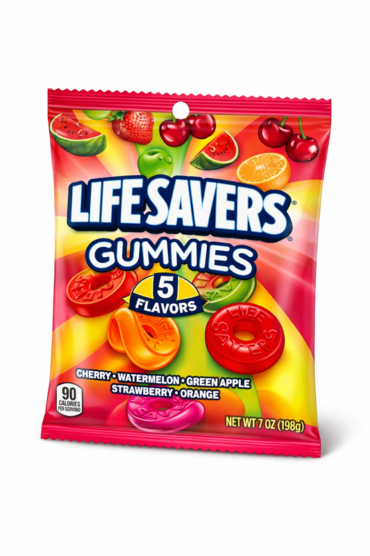 Lifesaver Gummies 5 Flavor 7 oz