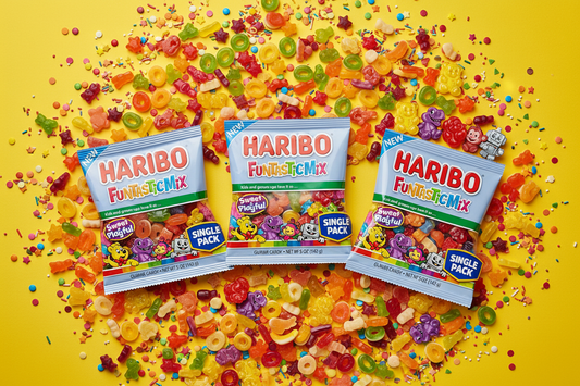 Haribo Gummies Funtastic Mix 5 oz 3 Pack