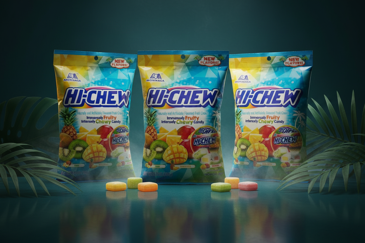 Hi-Chew Tropical Mix 3.5 oz Bag 3 Pack