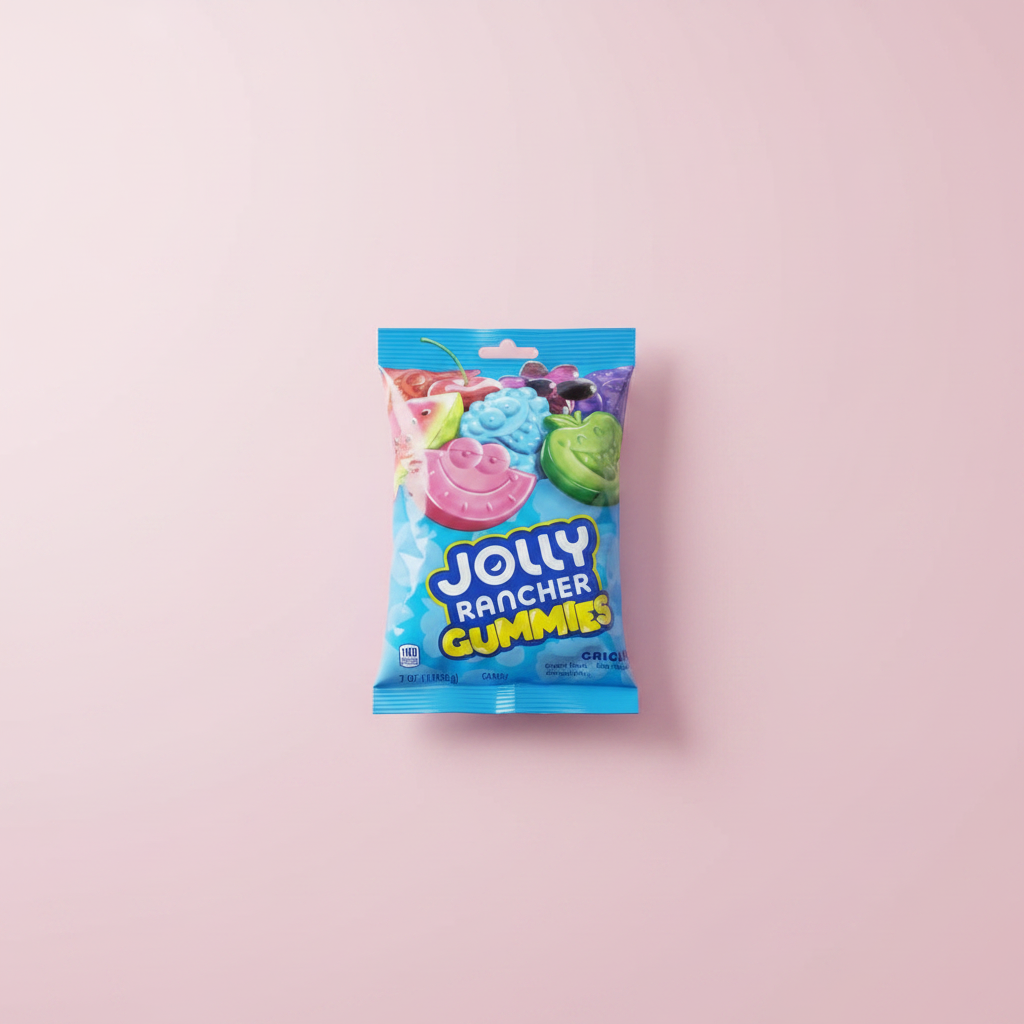 Jolly Rancher Gummies Pastel Pink
