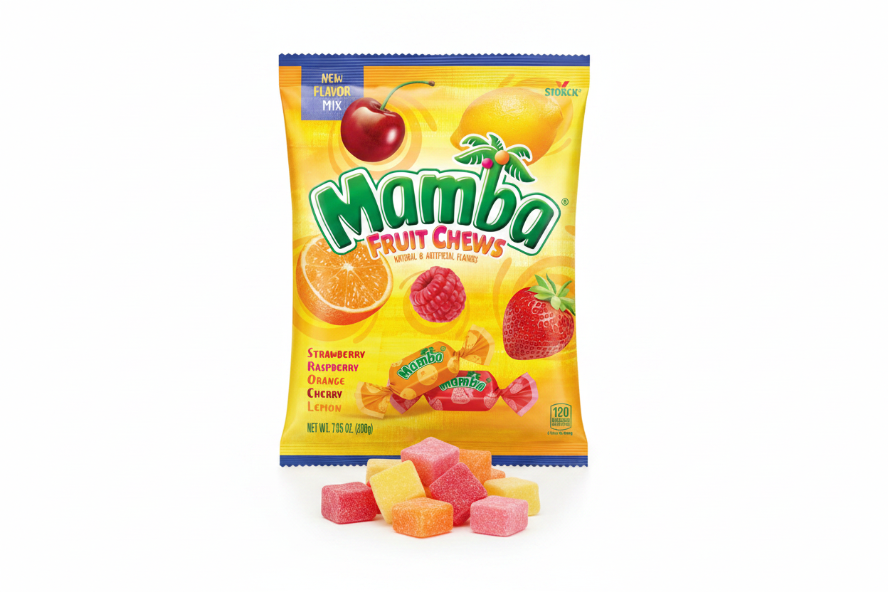 Mamba Fruit Chews 7 oz Bag