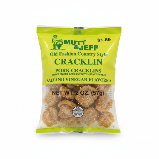 Mutt & Jeff Salt & Vinegar Clean Product Shot