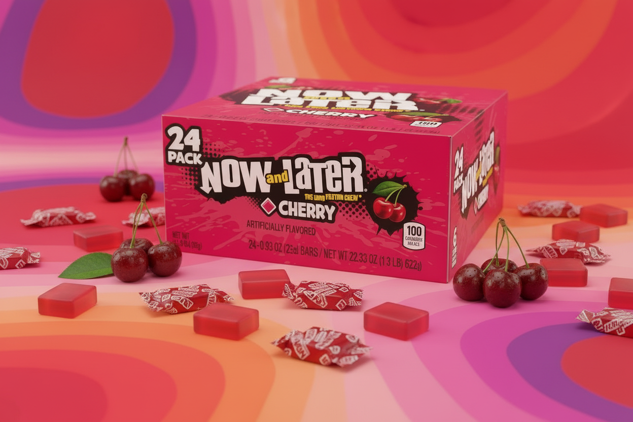 Now and Later Cherry 24-Pack Lifestyle 1