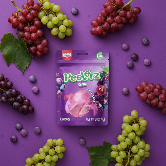 Peelerz Grape – Flat Lay