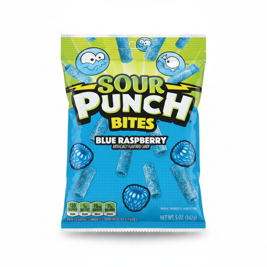Sour Punch Bites - Clean White