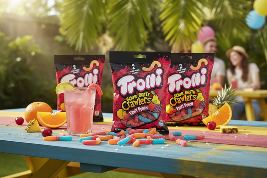 Trolli Sour Brite Crawlers Lifestyle Shot