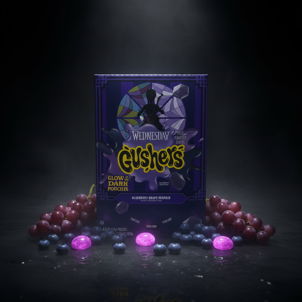 Wednesday Gushers Fruit Props
