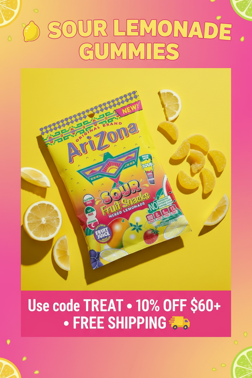 Meet Arizona Gummies: Your Favorite Drink, Now in a Bag
