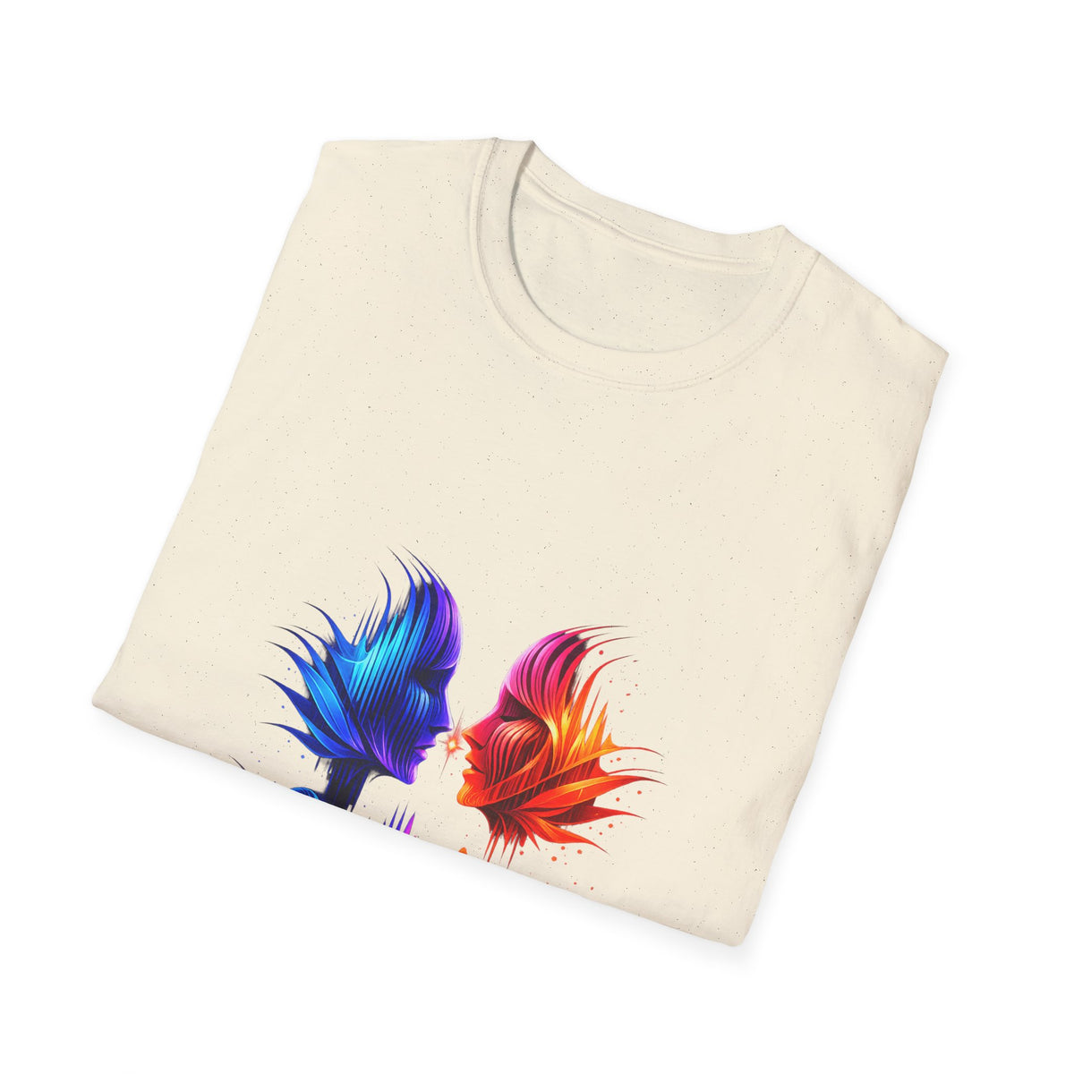 Phoenix Soundwave T-Shirt — Colorful Dual Bird Audio Wave Tee
