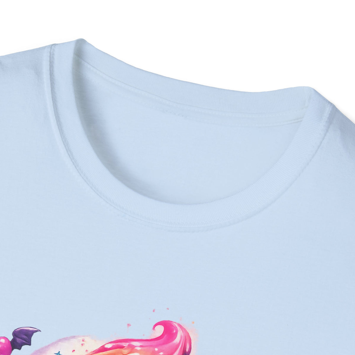 Candy Skull T-Shirt — "Sugar & Shadows" Colorful Halloween Graphic Tee