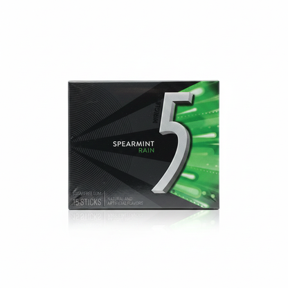 5 Gum Spearmint Rain Enhanced