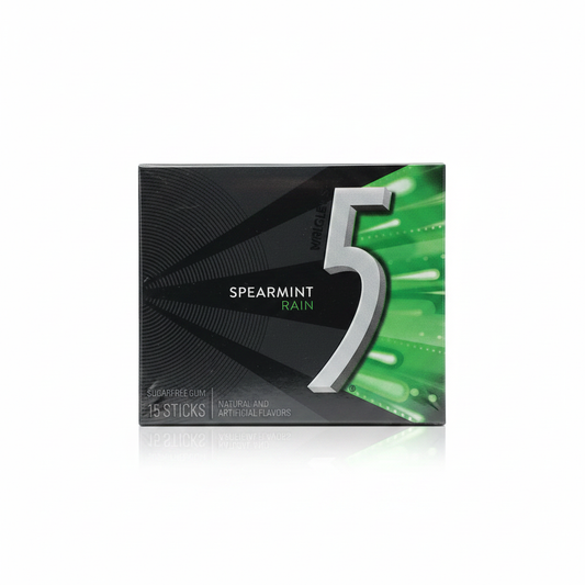 5 Gum Spearmint Rain Enhanced
