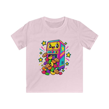 Kids Arcade Cookie Machine T‑Shirt — Cute Retro Game Snack Graphic Tee