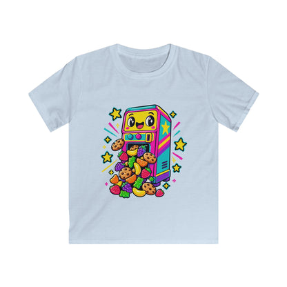Kids Arcade Cookie Machine T‑Shirt — Cute Retro Game Snack Graphic Tee