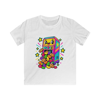 Kids Arcade Cookie Machine T‑Shirt — Cute Retro Game Snack Graphic Tee