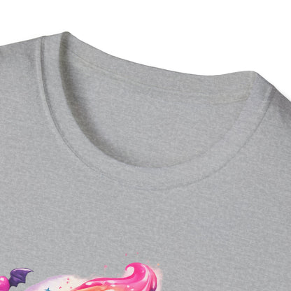 Candy Skull T-Shirt — "Sugar & Shadows" Colorful Halloween Graphic Tee
