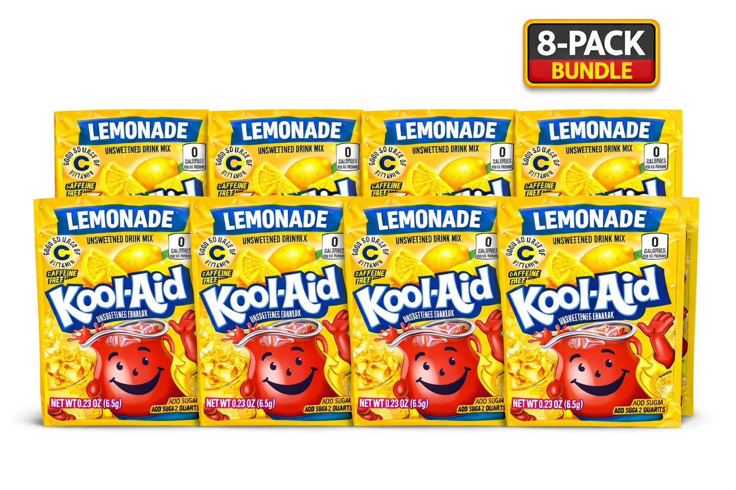 Kool Aid Lemonade 0.14 oz Packet 8 Pack