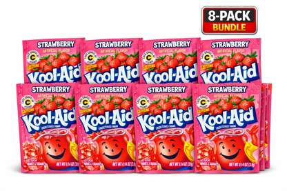 Kool Aid Strawberry 0.14 oz Packet 8 pack