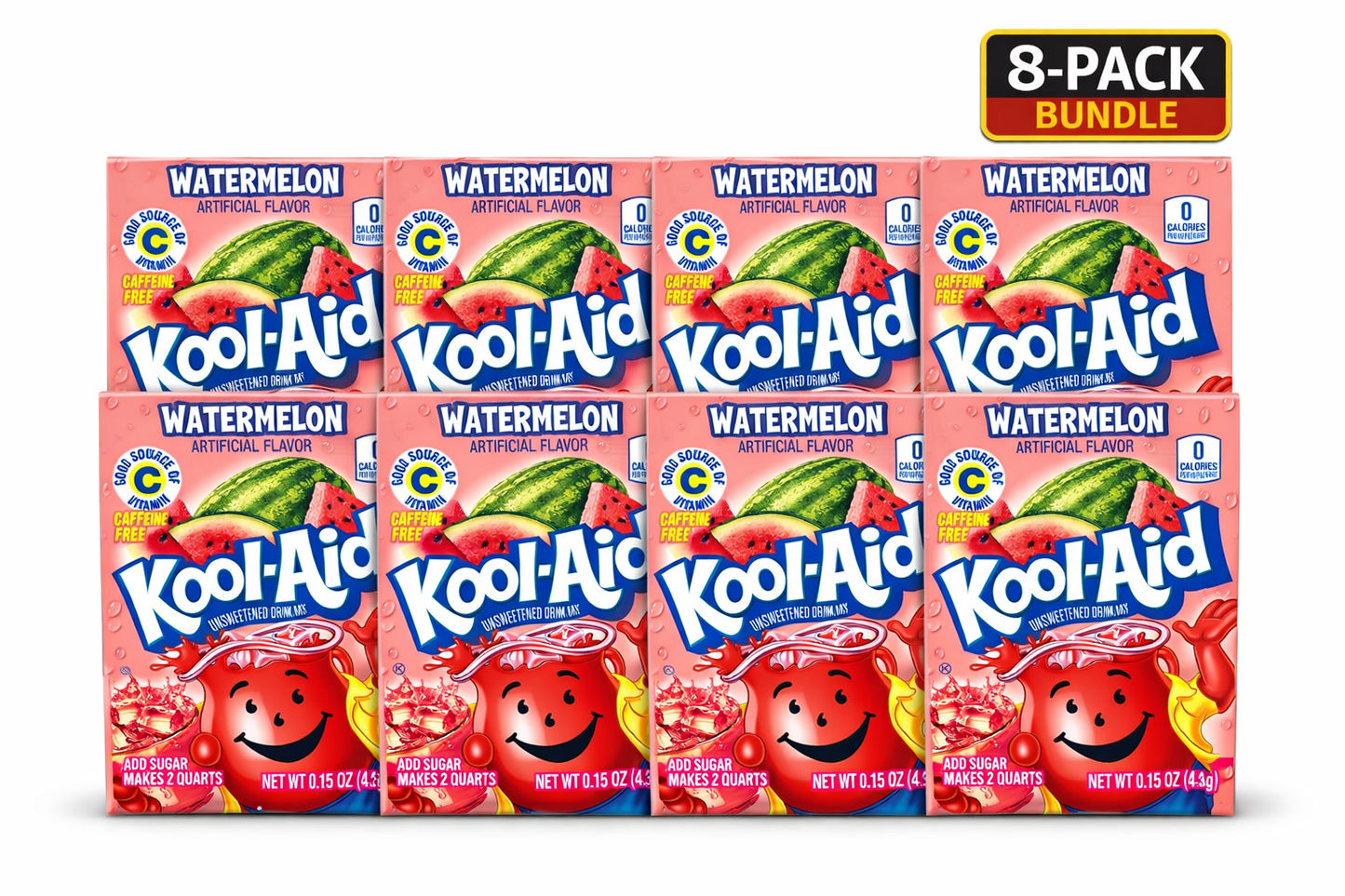 Kool Aid Watermelon 0.14 oz Packet 8 Pack