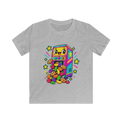 Kids Arcade Cookie Machine T‑Shirt — Cute Retro Game Snack Graphic Tee