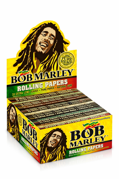 Bob Marley Rolling Paper Extra Long Leaves Box of 48