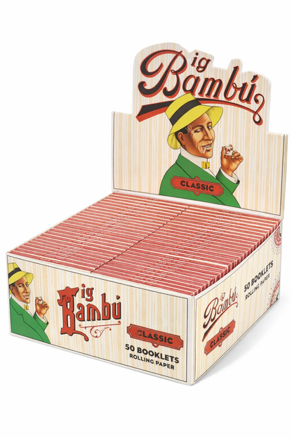 Big Bambu Rolling Paper 50ct Booklet Box