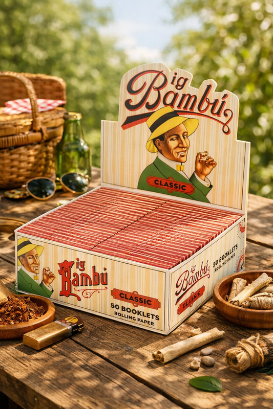 Big Bambu Rolling Papers – 50-Count Booklet Box