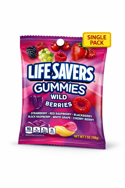 Lifesaver Gummies Wild Berries 7 oz