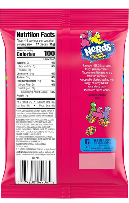 Nerds Gummy Cluster Rainbow 5oz