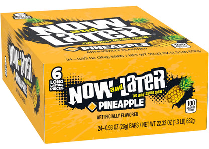 Now and Later Pineapple 24 Pack