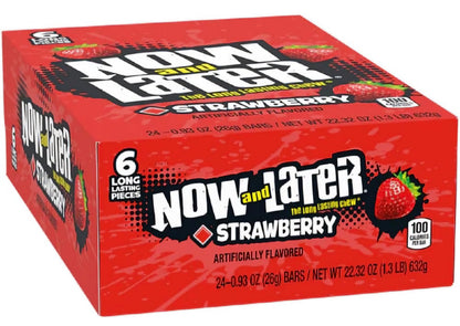 Now and Later Strawberry 24 Pack