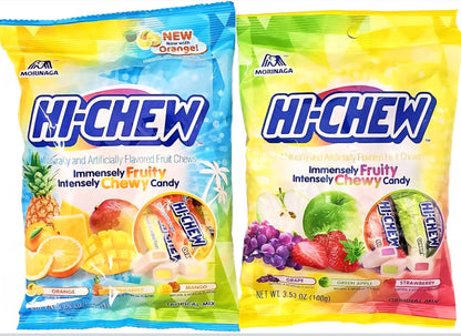 Hi-Chew 2 Bag Original and Tropical Mix 3.5 oz