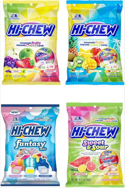 Hi Chew Assorted Bag Original, Tropical, Fantasy and Sweet & Sour