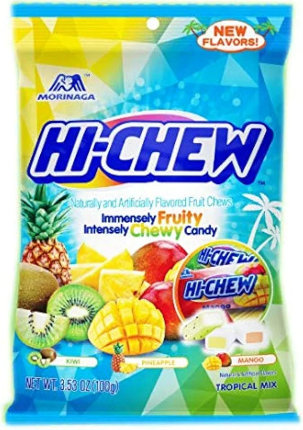 Hi-Chew Tropical Mix 3.5 oz Bag