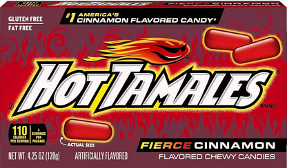 Hot Tamales Candy, 0.78 Ounce Box (Pack of 24)