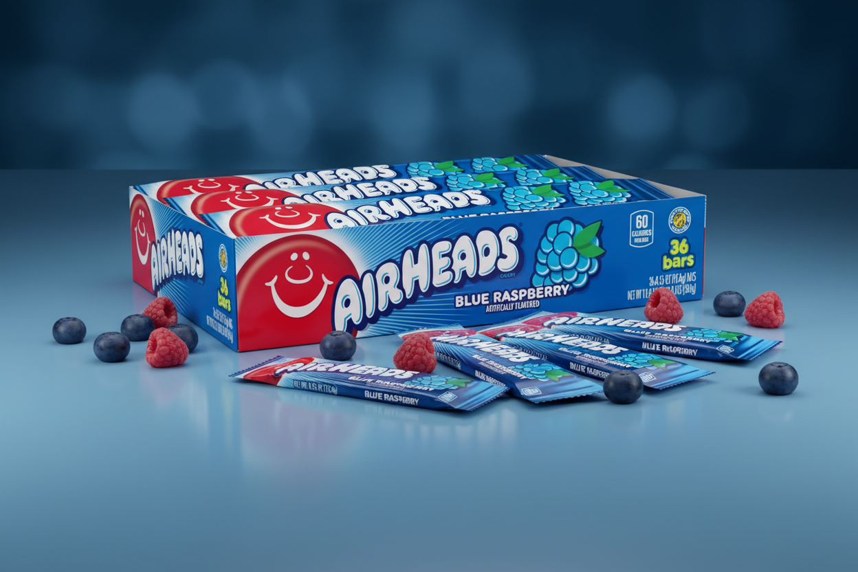 Airhead Blue Raspberry Box of 36