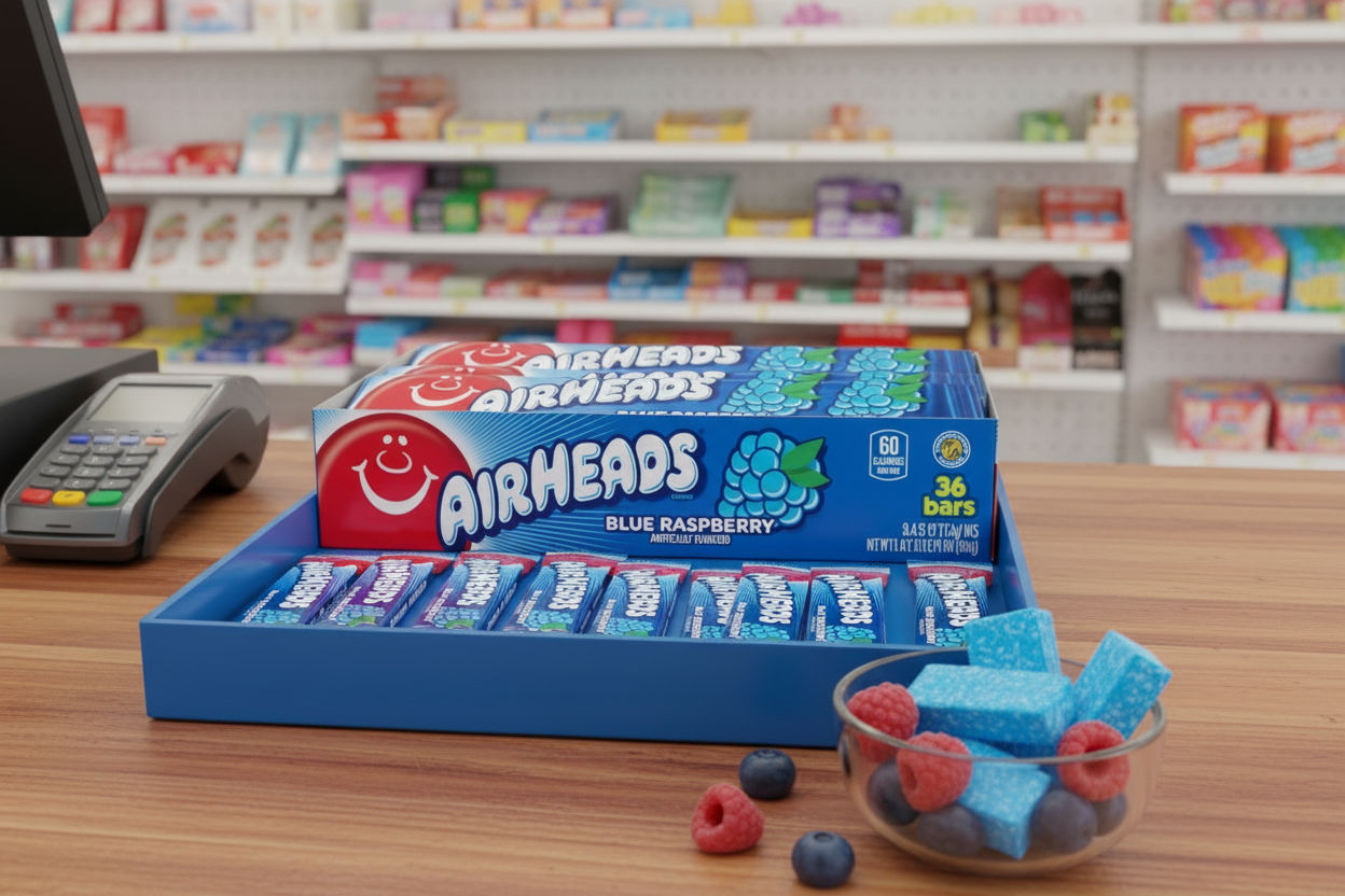 Airheads Blue Raspberry Box of 36 Lifestyle 2