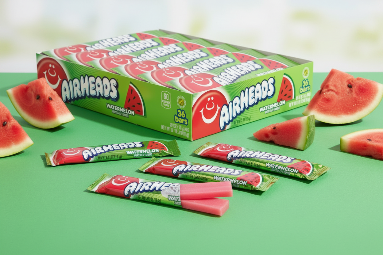 Airheads Watermelon Box of 36 Lifestyle 1