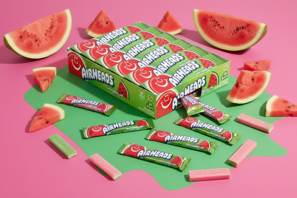 Airheads Watermelon Box of 36 Lifestyle 3