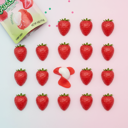 Amos Peelerz Strawberry Flat Lay