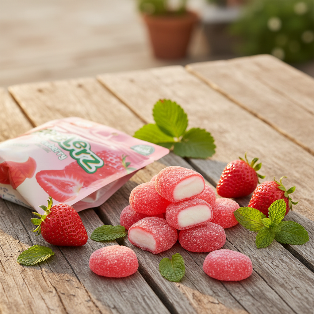 Amos Peelerz Strawberry Lifestyle Shot