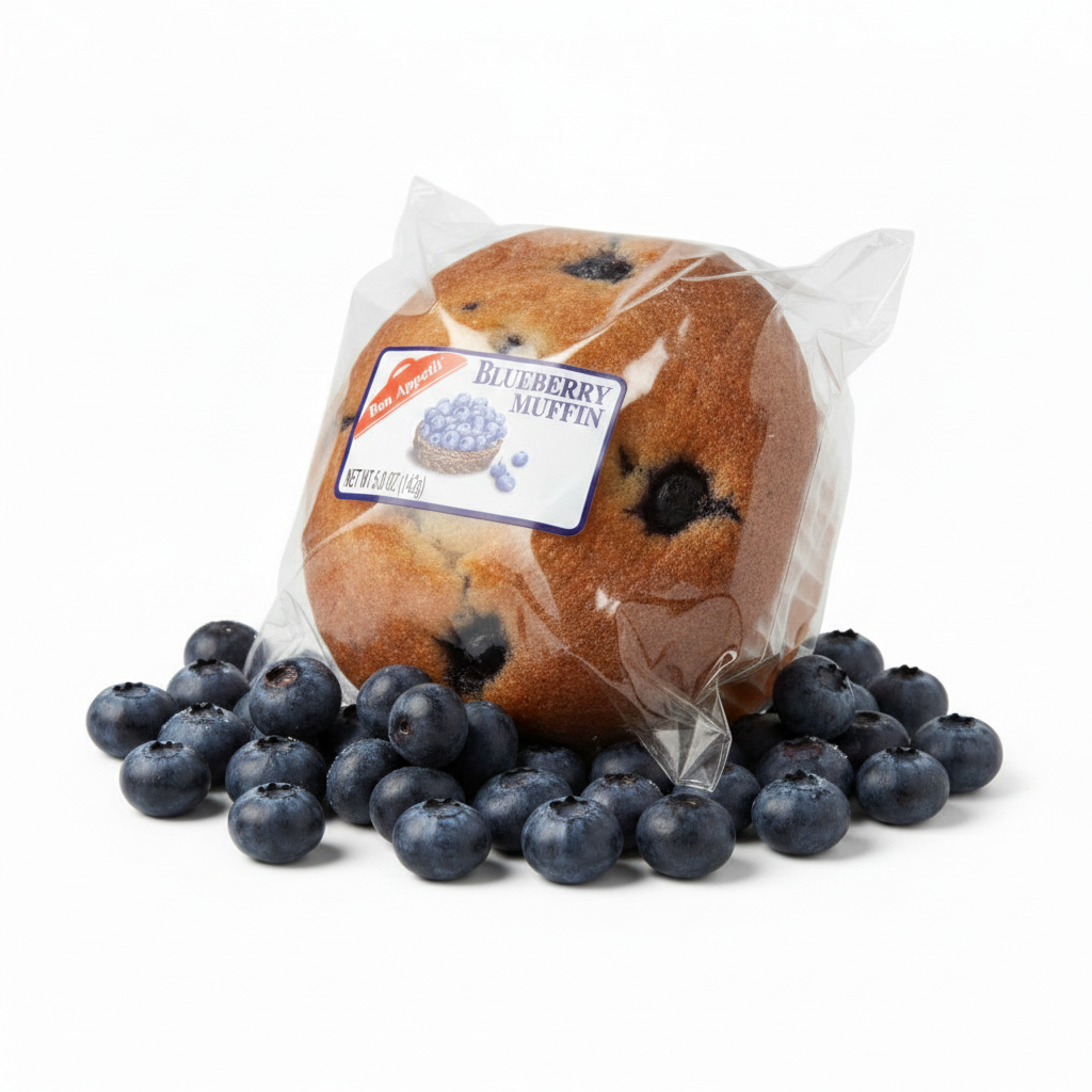 Angled with Blueberries