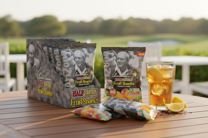 Arizona Gummies Fruit Snacks Half and Half "Arnold Palmer" 5 oz Bag Box of 12