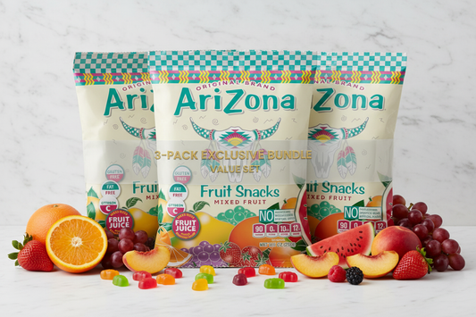 Arizona Gummies Mixed Fruit 3 Pack – Bundle Scene