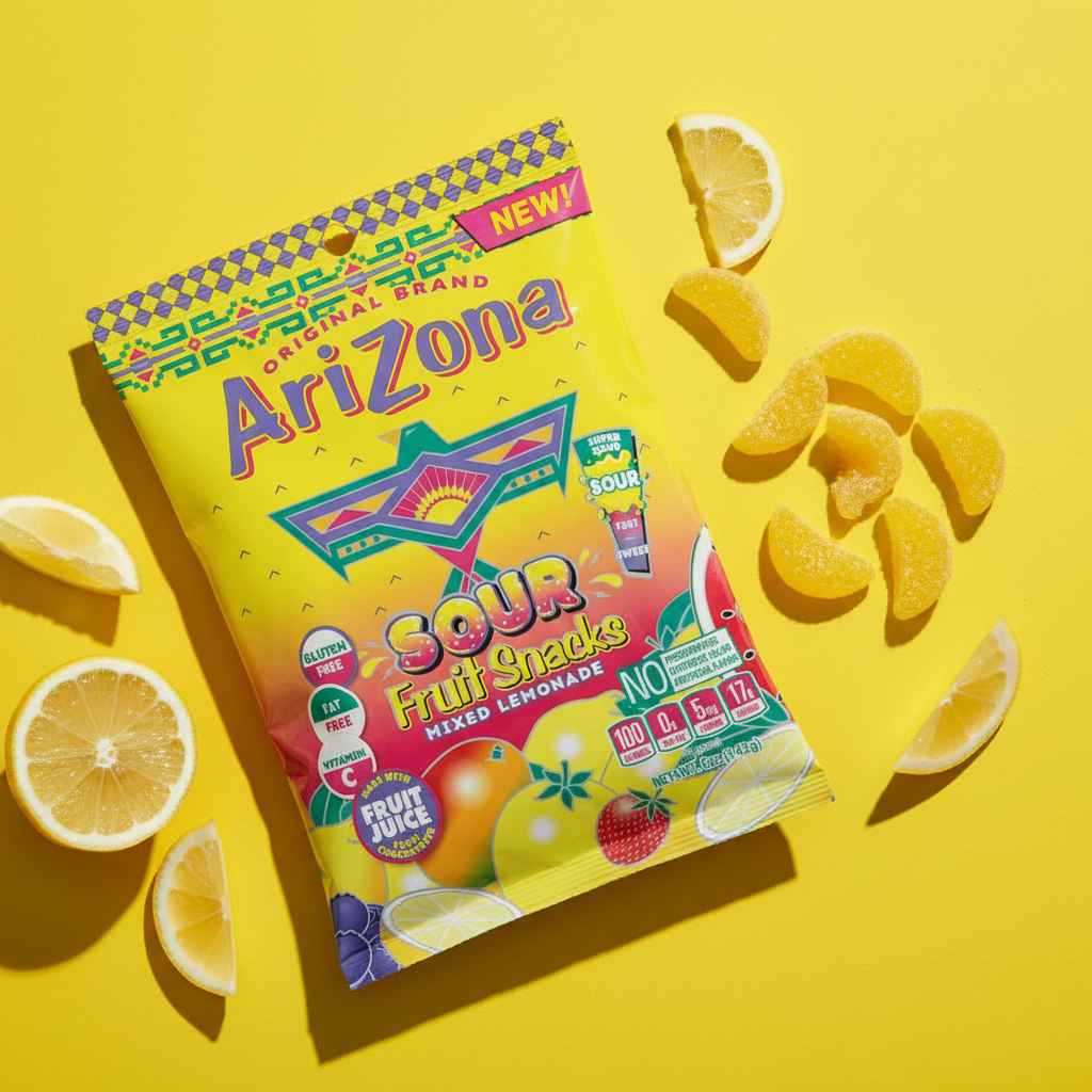 Arizona Sour Lemonade Gummies 5oz