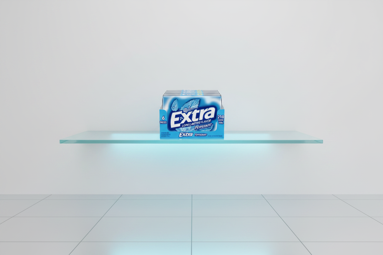 Backlit Retail Shelf