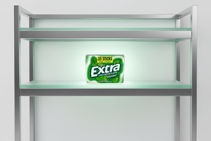 Backlit Retail Shelf