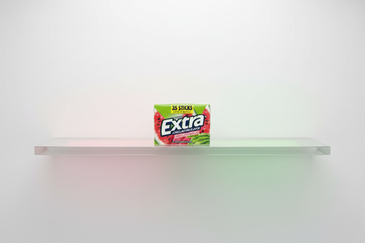 Backlit Retail Shelf