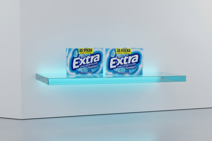 Backlit Retail Shelf